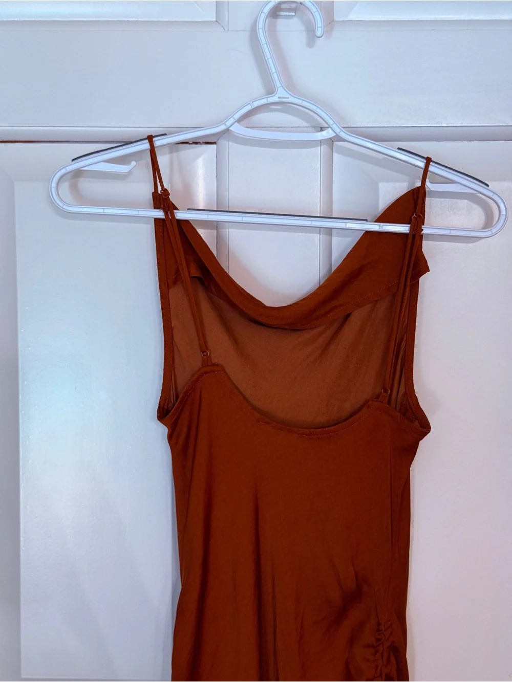 Intimately Free People Day To Night Slip Dress in Cinnaber/Rust XS 25667